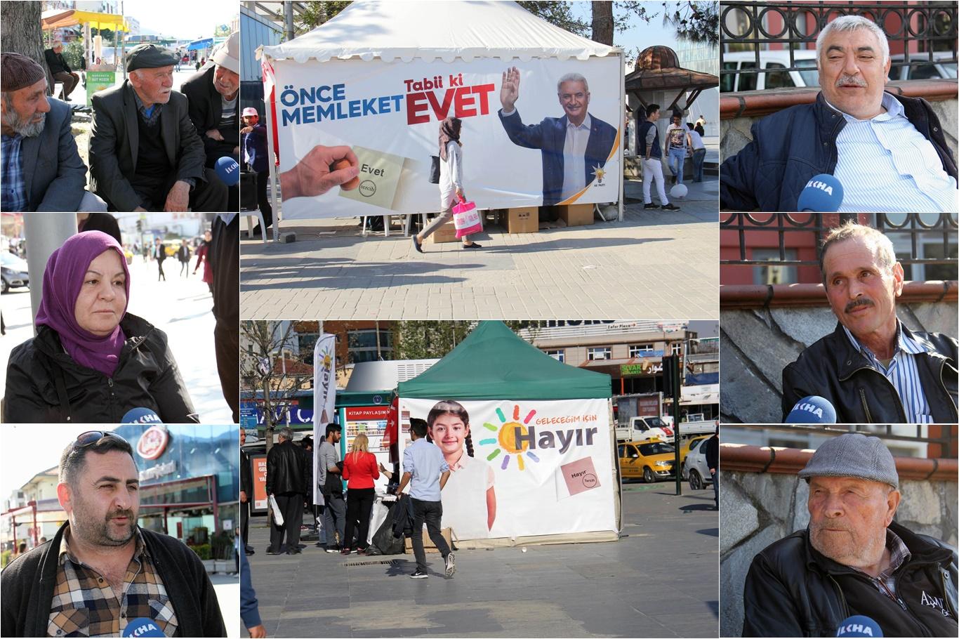Bursalılar referanduma bir gün kala duygu ve düşüncelerini anlattılar Bursalılar referanduma bir gün kala duygu ve düşüncelerini anlattılar